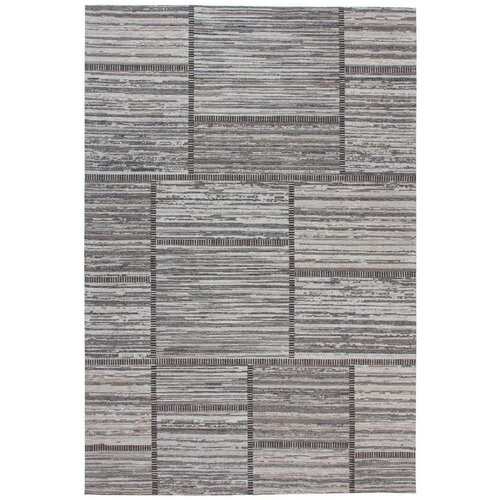Kayoom RAVNO TKANA PREPROGA Phoenix 112 Natur / Grau 80/150 cm siva, naravne barve Cene