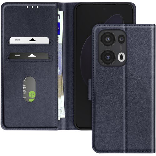 AVIZAR Ohišje za Oppo Reno 13 Pro Clapet Portfelj in Video Holder, Modra noč, (5000012437) Cene