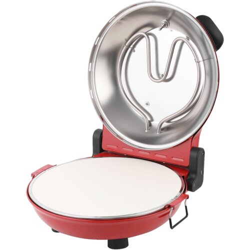 MELCHIONI family Pizza pekač Bellanapoli Plus, sa termometrom, 1200 W, Crveni Slike