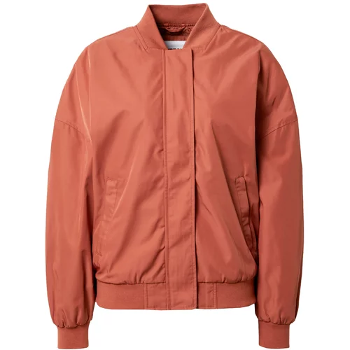 Urban Classics Prijelazna jakna hrđavo crvena