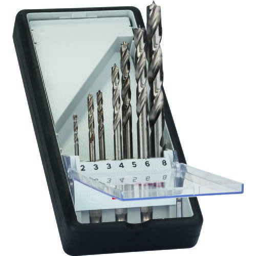 Bosch 7-delni Robust Line set spiralnih burgija za drvo, &scaron;estostrani držač 2607019923, 2; 3; 3; 4; 5; 6; 8 mm Cene