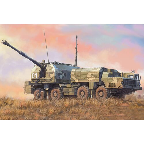 HobbyBoss Russian 130mm Coastal Defense Gun A-222 Bereg, (21312490) Cene