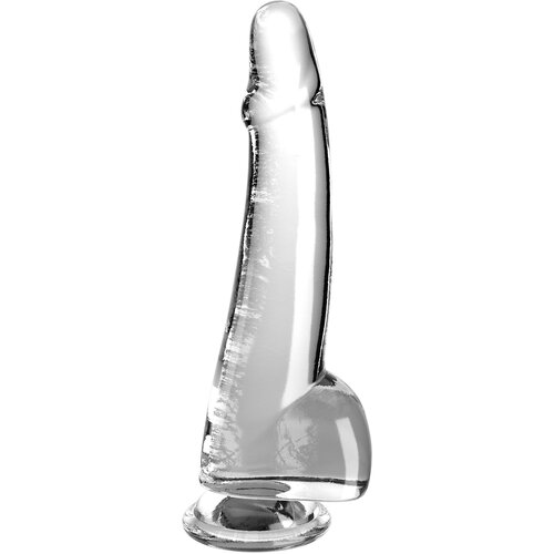 Pipedream King Cock Clear Cock with Balls 10&amp;quot; Transparent Slike