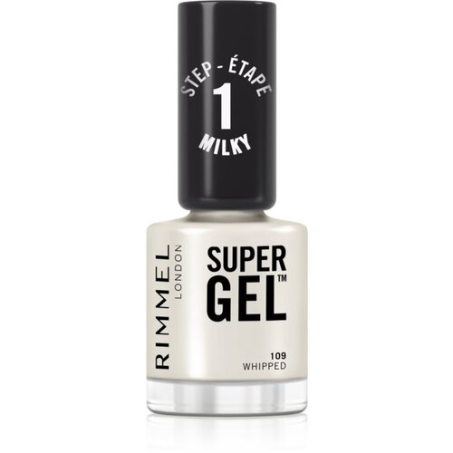 Rimmel London Super Gel gel lak za nohte brez uporabe UV/LED lučke odtenek 109 Whipped 12 ml Cene