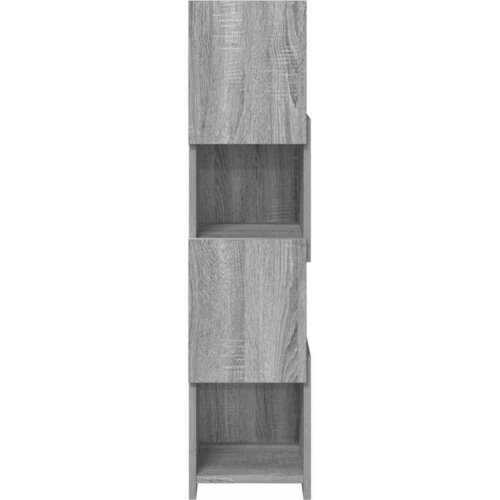  Kutni ormarić Siva Sonoma 25,5x25x102cm Konstruirano drvo Slike
