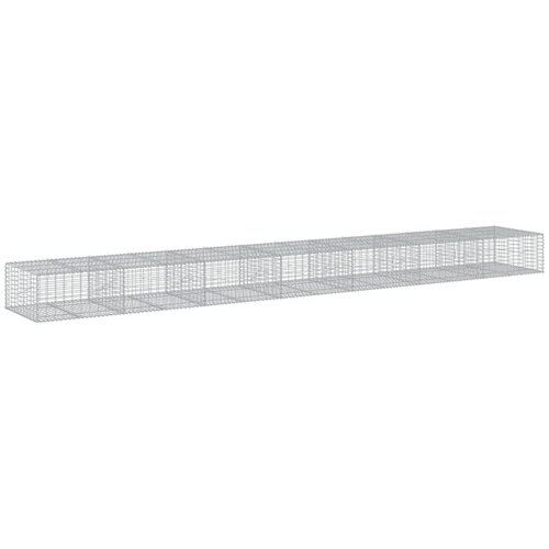  Gabionska ko&amp;scaron;ara s poklopcem 700x100x50 cm pocinčano željezo Slike