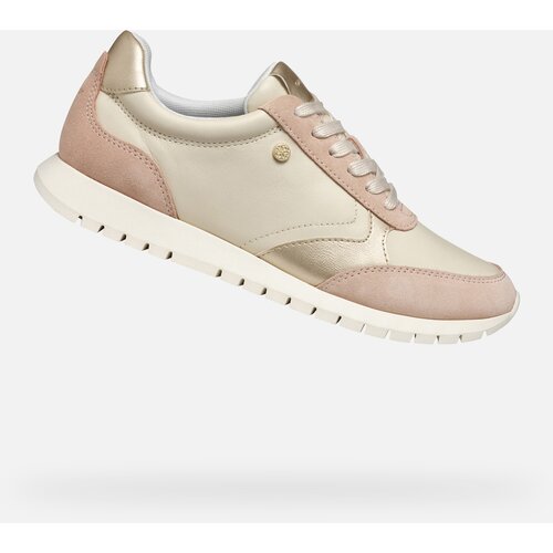 Geox Cream women's sneakers Sukie 2.0 - Women's Cene