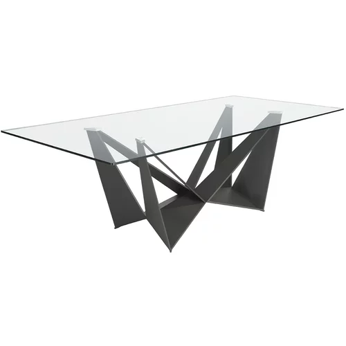 Angel Cerdá Pravokotna steklena jedilna miza, (20571229)