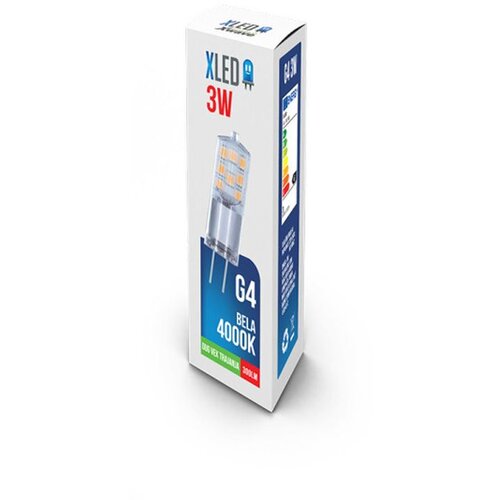 Xled G4 3W NB LED Sijalica 4000K,300Lm,220V,Bela Cene