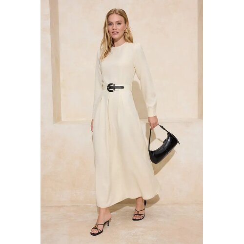 Trendyol Modest Ženska haljina Tctss26Eb00011, Bež Cene