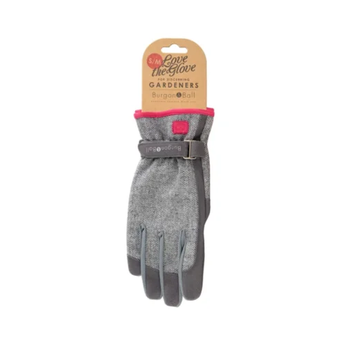 Burgon & Ball vrtnarske rokavice "grey tweed" - moške - s/m