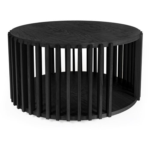 Woodman stolić za kavu od crnog hrasta Drum, &amp;oslash; 83 cm Slike