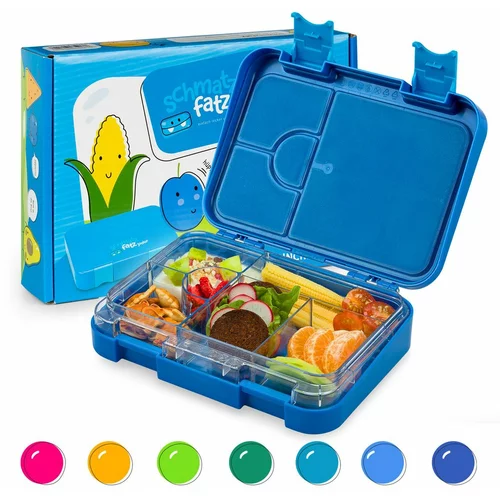 Klarstein junior Lunchbox, 6 predelkov, 21,3 x 15 x 4,5 cm (Š x V x G), brez BPA