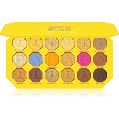 Jeffree Star Cosmetics Banana Fetish paleta sjenila za oči 18x1,5 g Cijene