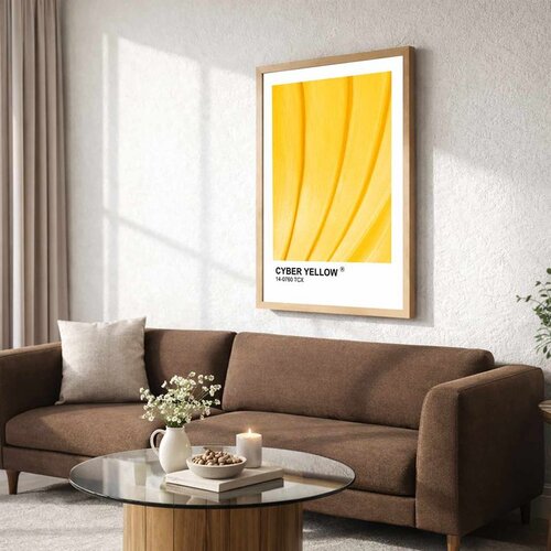 WALLXPERT NC11842_3545 Multicolor Decorative Framed MDF Painting Cene