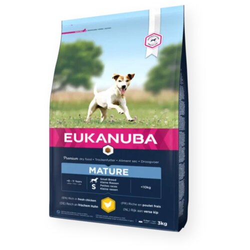 Eukanuba hrana za pse dog mature small chicken Slike