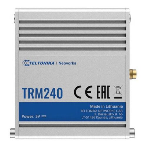 Teltonika TRM240 undustrial cellular router modem 4G/LTE, Cat4 Slike