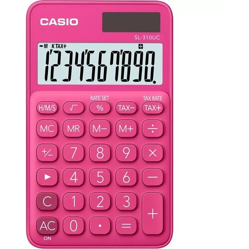 Casio dzepni kalkulator SL 310 sv.pink Slike