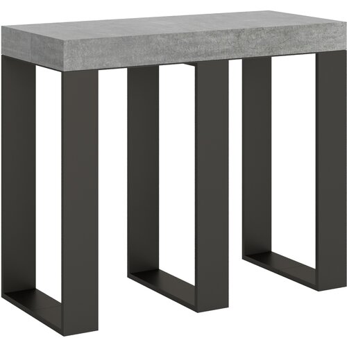 Ityhome 90 x 77 konzolna miza siva, (20847721) Cene