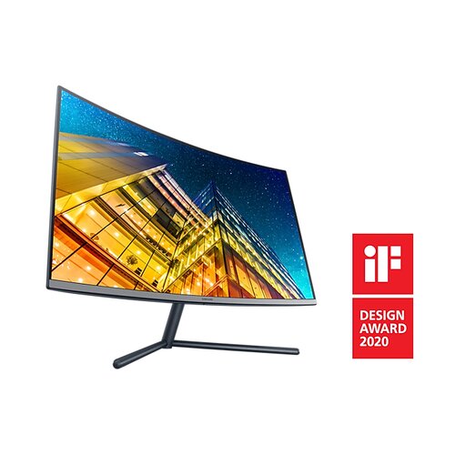 Samsung U32R590CWP LED zaslon 81.3 cm (32 palac) Energetska učinkovitost 2021 G (A - G) 3840 x 2160 piksel UHD, 4K 4 ms DisplayPort, HDMI&amp;trade;, slu&amp;scaron;alice (3.5 mm jack) VA LCD Slike