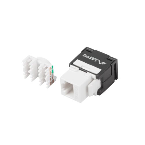 Lanberg Conector Keystone Cat.6 UTP RJ45 180 &deg; Toolless, (20755079) Cene