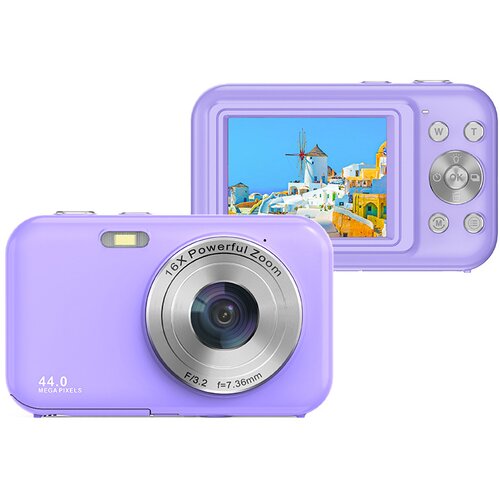 INF digitalni fotoaparat 1080P 44MP 16 x zoom 2,4-palčni zaslon purple, (21369906) Cene