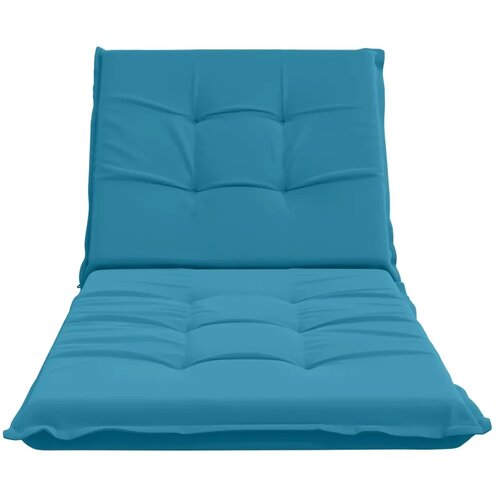  Jastučić za ležaljku GEMERT 100% poliester Svjetloplava - Svjetloplava 190 x 90 x 9 cm Poliester Slike