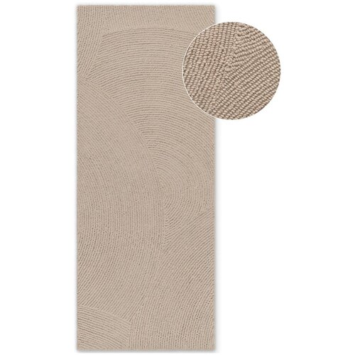 Hanse Home Bež ročno tkan volnen tekač 80x200 cm Eleni Light Beige &amp;ndash; Slike