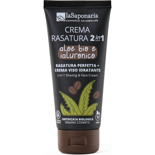 La Saponaria 2 v 1 krema za britje in nego obraza - 100 ml Slike