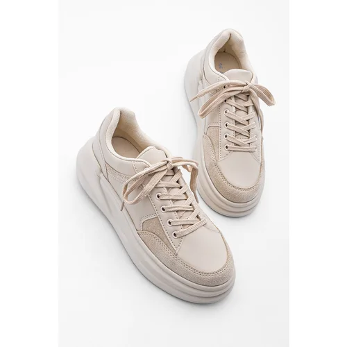 Marjin Sneakers - Beige - Flat