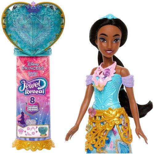 Mattel Disneyjeve princeze - Lutka iznenađenja Čistog srca - Jasmine - Slike