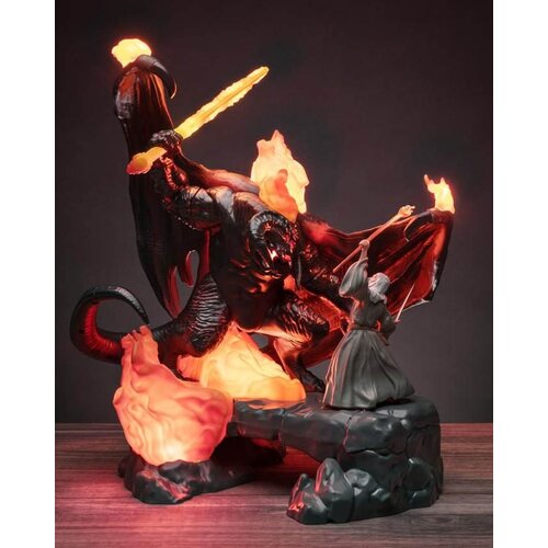 Paladone PP6721LR Lord of the Rings The Balrog Vs Gandalf Light, standardna velikost, bela, (21550870) Cene