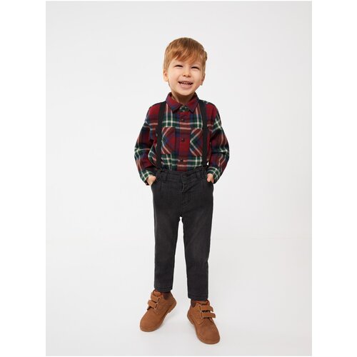 LC Waikiki Basic Baby Boy Jeans and Suspenders for 2 Pa. Slike