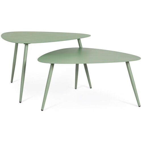 BIZZOTTO Jeklene vrtne mizice v kompletu 2 ks 73,5x77,5 cm Yvonne &amp;ndash; Slike