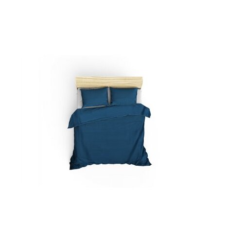Mjoll Satenska posteljina (240 x 220) Stripe Blue Slike