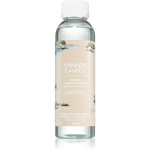 Yankee Candle Amber &amp;amp; Sandalwood aroma difuzer zamjensko punjenje 200 ml Slike