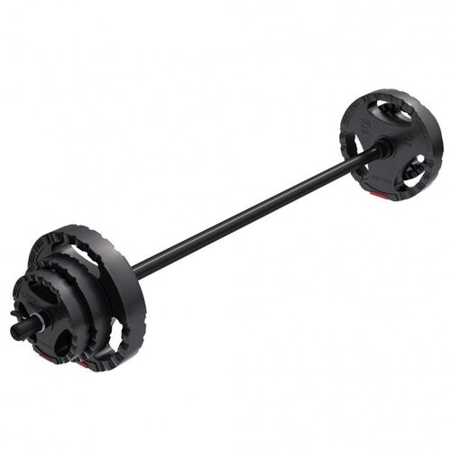 Gorilla Sports Langhantel Set Aerobic Kunststoff 20 kg Slike