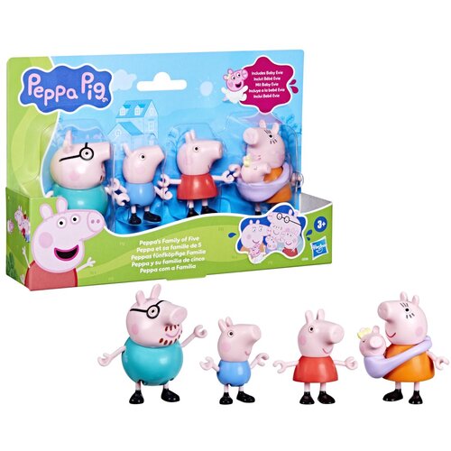 Pujsa Peppa PEPPA PIG Set figurica za igru Peppine peteročlane obitelji Cene