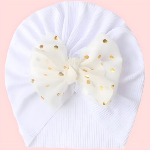  Dječja turban kapa JO-38208 - Bijela KP38208 Slike