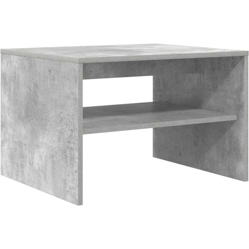  Stolić za kavu Betonski sivi 60 x 50 x 40 cm Konstruirano drvo Slike