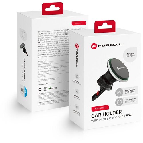 forcell auto držač za ventilacijski otvor s podrškom za bežično punjenje MagSafe 15W HS2 Cene