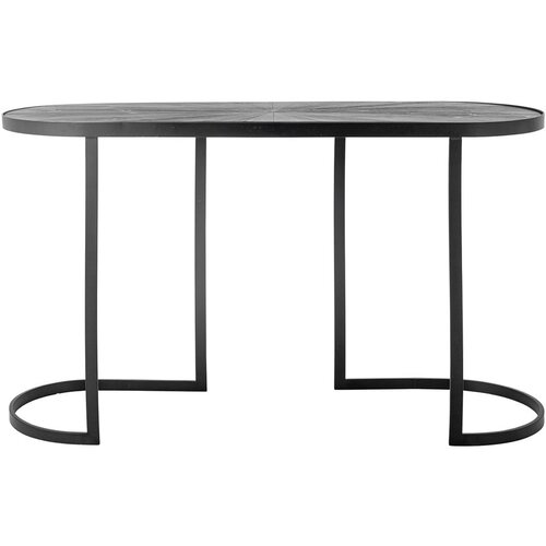 Bloomingville Črna stranska mizica 38,5x110 cm Carter – Cene