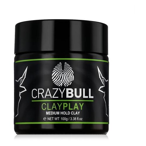 Crazy Bull ClayPlay Medium Hold Clay krema za kosu 100 g za muškarce Cijene