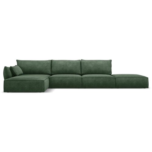 Mazzini Sofas Temno zelen kotni kavč (levi kot) Vanda - Mazzini Sofas Slike