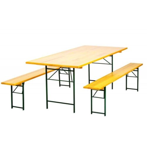  Bastenski set sto+2 klupe STOUT 220 x 80 Cene