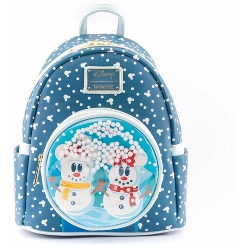 Loungefly Disney Snowman Mickey Minnie backpack 26cm Slike