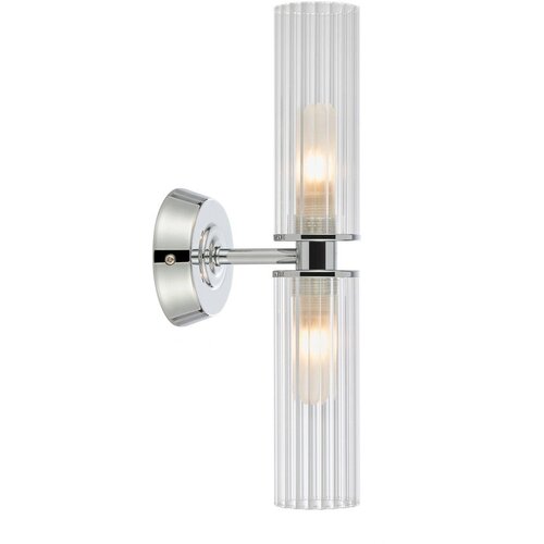 Markslöjd 109027 - Kupatilska zidna lampa RIMINI 2xG9/20W/230V IP44, sjajni hrom Cene