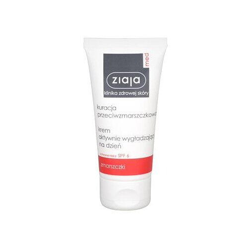 Ziaja Med Anti-Wrinkle Treatment Smoothing Day Cream SPF6 gladilna dnevna krema 50 ml za ženske Slike