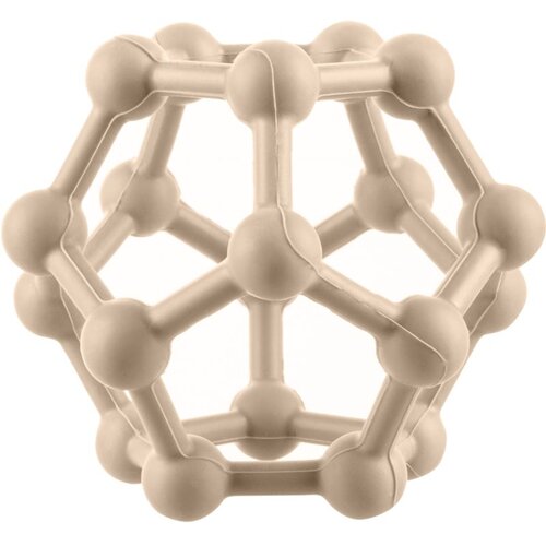 Zopa Silicone Teether Atom grizalo Sand Beige 1 kos Slike