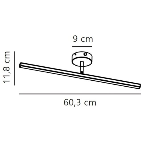 Nordlux LED osvetljenje za kupatilsko ogledalo IP LED/7,2W/230V IP44 60 cm belo Slike